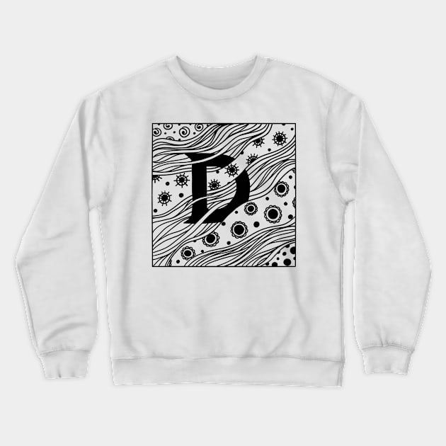 Initial D Crewneck Sweatshirt by Anabeth's